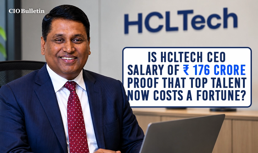 HCLTech CEO Salary Jumps to ₹ 176 Crore 
